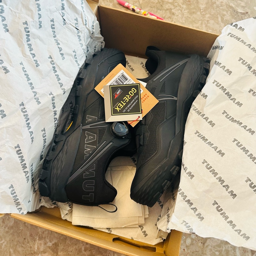 Mammut Ducan Boa Low GTX Men's Trail Shoes - Black US 10 RARE! NIB! - Picture 14 of 14